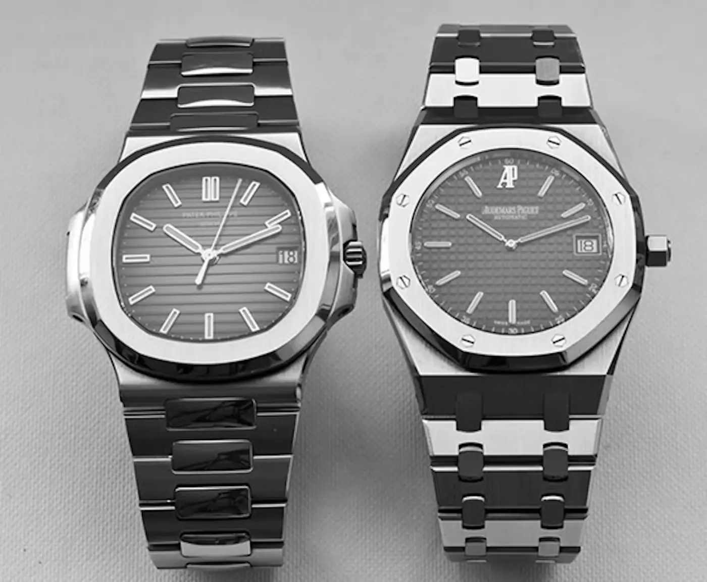 The Patek Nautilus 5711_1A vs. The AP Royal Oak 15202ST.webp